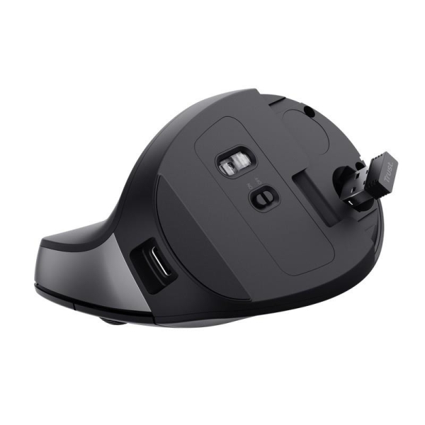Mysz bezprzewodowa ergonomiczna Bayo II czarna-27228866