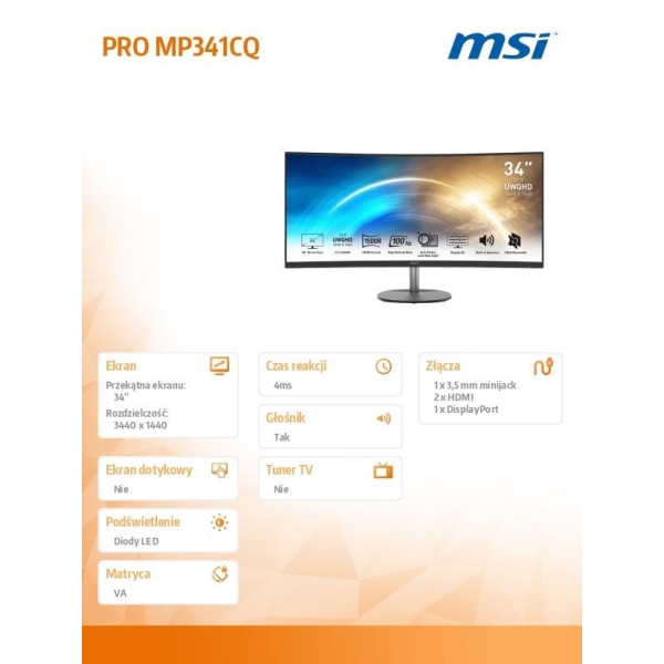 Monitor MSI 34