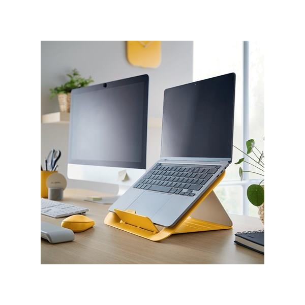 LEITZ Podstawka pod laptopa Ergo Cosy, żółta-27291147