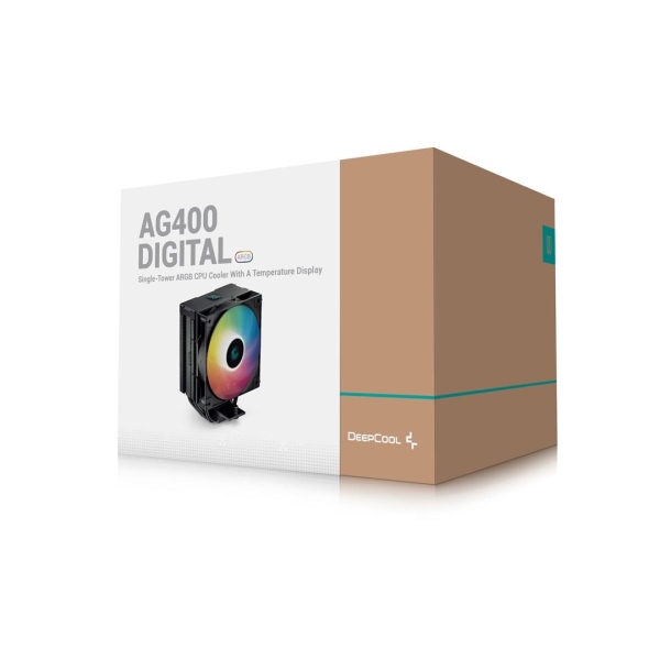 Chłodzenie DeepCool AG400 DIGITAL ARGB-27334100