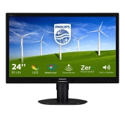 Monitor 24" Philips 243V7QDSB/00 IPS D-Sub/HDMI/DVI czarny