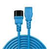 Przedłużacz kabla zasilającego LINDY C14 - C13 0,5m Blue-27743367