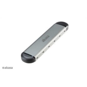 Zewnętrzna obudowa Akasa M.2 NVMe, USB 3.1, Aluminium - Czarny