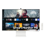 Samsung Smart Monitor LS32CM801UUXDU 32" VA 4K 16:9 4 ms 400 cd/m2 Biały ilość portów HDMI 1 60 Hz