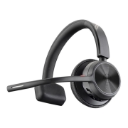 Słuchawki bezprzewodowe z mikrofonem Poly Voyager 4310 UC M USB-A czarne