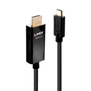 Kabel adapter LINDY USB-C na HDMI 4K60 HDR 2m czarny