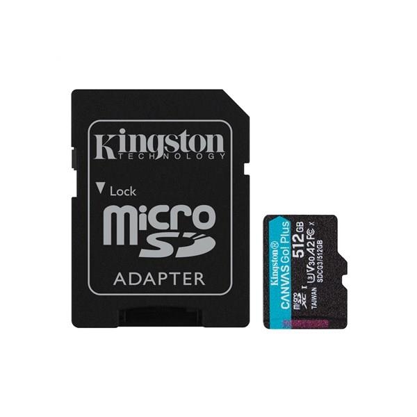 PAMIĘĆ MICRO SDXC 512GB UHS-I W/ADAPTER SDCG3/512GB KINGSTON