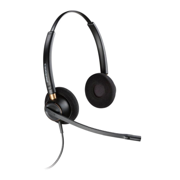 Słuchawki z mikrofonem Poly EncorePro HW520 QD Headset czarne