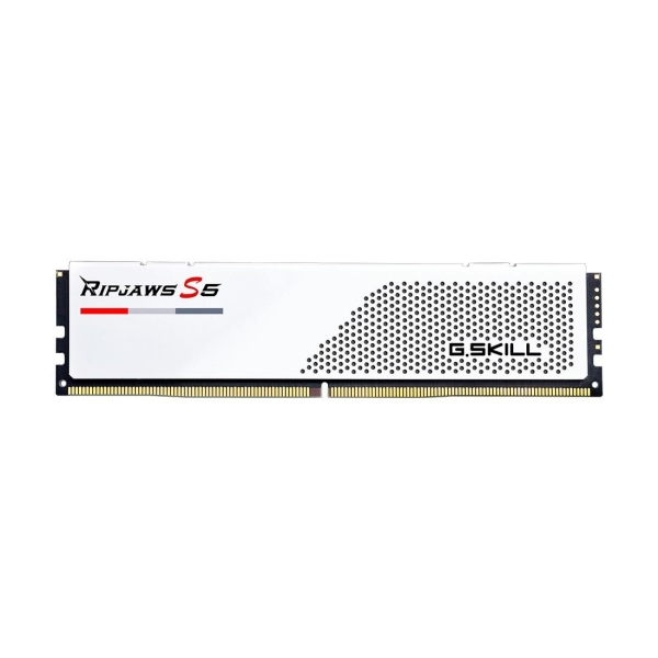 G.SKILL RIPJAWS S5 DDR5 2X32GB 6000MHZ CL30 XMP3 WHITE F5-6000J3040G32GX2-RS5W-27887505