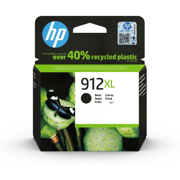 HP 912XL - Hojtydende - sort - origina
