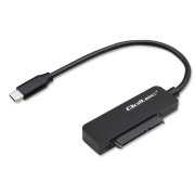 Adapter/Przejści&amp;oacute;wka SATA na dysk SSD HDD 2.5" USB-C Super speed 5Gb/s 2TB Qoltec