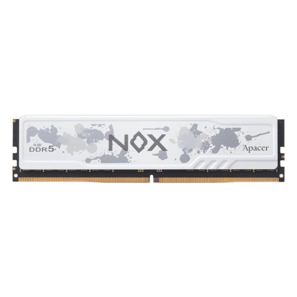 Pamięć DDR5 Apacer NOX 8GB (1x8GB) 5600MHz CL40 1,25V Biała