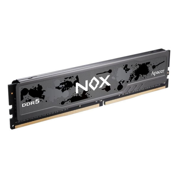 Pamięć DDR5 Apacer NOX 16GB (1x16GB) 6200MHz CL40 1,35V Black XMP-28729844