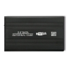Obudowa/kieszeń aluminiowa do dysków HDD/SSD 2.5 SATA3 | USB 2.0| Czarny-7838566
