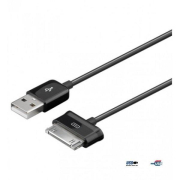 Kabel USB Techly do Samsung Galaxy Tab 1,2m, czarny