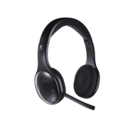 Słuchawki z mikrofonem Logitech H800 bezprzewodowe czarne