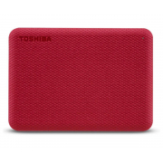 Dysk zewnętrzny Toshiba Canvio Advance 1TB, USB 3.2, red