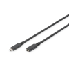 Kabel DIGITUS USB 2.0 HighSpeed Typ USB C/USB C M/Ż PD, czarny, 2,0m