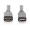 Kabel DIGITUS USB 2.0 HighSpeed Typ USB C/USB C M/Ż PD, czarny, 2,0m-7840697