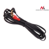 Kabel audio Maclean MCTV-827 kątowy miniJack 3,5mm (M) - 2xRCA (M), 10m, czarny-7843306