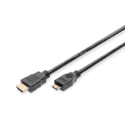 Kabel HDMI DIGITUS C (mini)/M - HDMI A/M 3m