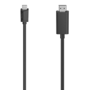 Kabel adapter Hama USB-C - HDMI 4K 1,5m czarny