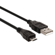 Kabel USB 2.0 Maclean MCTV-758 USB wtyk-wtyk micro 1,5m czarny