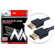 Kabel HDMI Maclean MCTV-703 HDMI 1.4 (M) - HDMI 1.4 (M) ULTRA SLIM, czarny 3m
