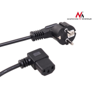 Kabel zasilający kątowy Maclean MCTV-804 3 pin 5m wtyk EU