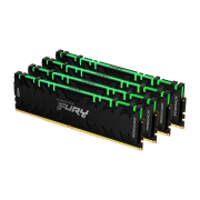 Pamięć DDR4 Kingston Fury Renegade RGB 32GB (4x8GB) 3200MHz CL16 1,35V czarna