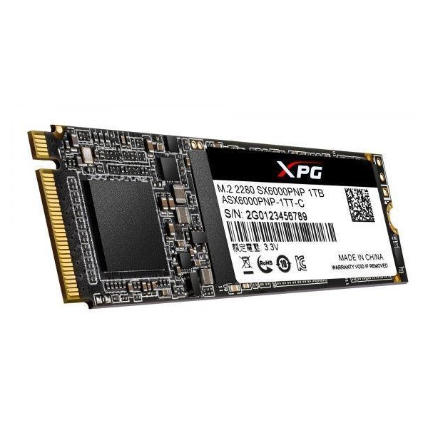 Dysk SSD ADATA XPG SX6000 PRO 1TB M.2 PCIe NVMe (2100/1400 MB/s) 2280, 3D TLC NAND