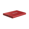 Dysk SSD zewnętrzny USB Samsung SSD T7 500GB Portable (1050/1000 MB/s) USB 3.1 Red-7862171