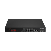 Switch zarządzalny Edimax GS-5210PL 12-port gigabit PoE+ Web Smart z 2x Gigabit Combo RJ45/SFP