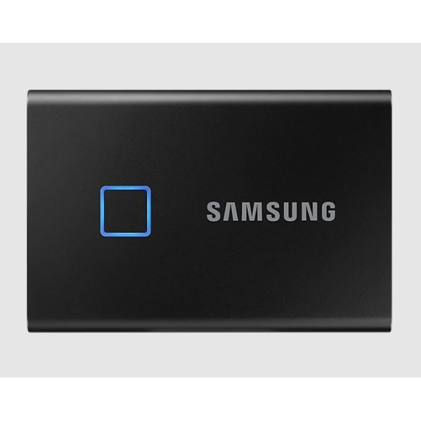 Dysk SSD zewnętrzny USB Samsung SSD T7 1TB Portable Touch (1050/1000 MB/s) USB 3.1 Black