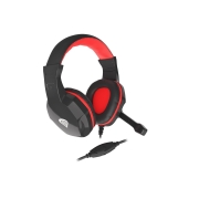 Słuchawki z mikrofonem Genesis Argon 100 Gaming czarno-czerwone