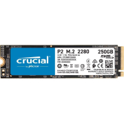 Dysk SSD Crucial P2 250GB M.2 PCIe NVMe 2280 (2100/1150MB/s)