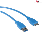 Kabel USB 3.0 Maclean MCTV-586 USB A (M) - Micro USB B (M) 0,5m