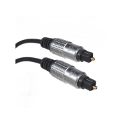 Kabel audio Maclean MCTV-452 Toslink (M) - Toslink (M), 2,5m, czarny