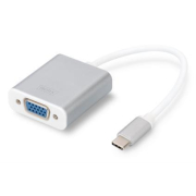Kabel adapter DIGITUS VGA 1080p FHD na USB 3.0 Typ C, aluminiowy