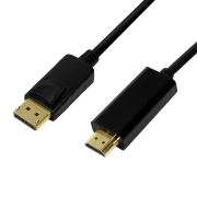 Kabel adapter LogiLink CV0129 DisplayPort 1.2 - HDMI 1.4, 5m