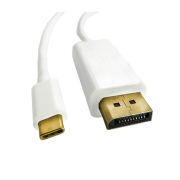 Kabel adapter Qoltec USB 3.1 typC M / DisplayPort M 4Kx2K 1m