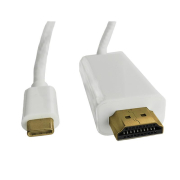 Kabel adapter Qoltec USB 3.1 TypC M / HDMI A M | 4Kx2K | 1m