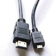 Kabel Impuls-PC 5002-1A-01 HDMI micro-HDMI 1m gold/fer/blist Miedź(99,99%)