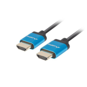 Kabel HDMI Lanberg M/M v2.0 1m 4K slim czarny