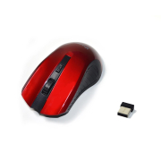 Mysz bezprzewodowa VAKOSS TM-658UR optyczna 4 przyciski 1600dpi czerwona