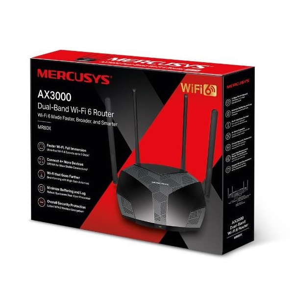 Router Mercusys MR80X-8256455