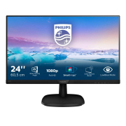Monitor Philips 243V7QDSB/00 (23,6"; IPS/PLS; FullHD 1920x1080; HDMI, VGA; kolor czarny)