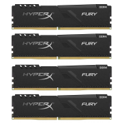 KINGSTON HyperX FURY DDR4 4x16GB 3200MHz Black