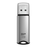 Pendrive Silicon Power Marvel M02 32GB USB 3.2 kolor srebrny ALU (SP032GBUF3M02V1S)