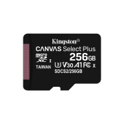 Karta pamięci Kingston Canvas Select Plus SDCS2/256GBSP (256GB; Class 10, Class A1; Karta pamięci)